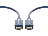 Clicktronic HDMI Aansluitkabel [1x HDMI stekker   1x HDMI stekker] 12.5 M Blauw