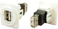 Cliff Adapter, Bus, inbouw USB poort Type A   USB poort Type A CP30208NXW 1 stuk(s)
