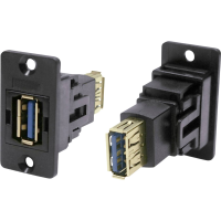 Cliff Adapter, Bus, inbouw USB poort Type A   USB poort Type A CP30605NX 1 stuk(s)