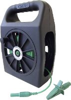 Cliff CIH299430 Aardingsmeetkabel Stekker 4 mm Bus 4 mm 30.00 M Groen 1 stuk(s)
