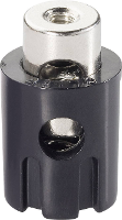 Cliff CL681581 Sneldrukklem Zwart 15 A 1 stuk(s)