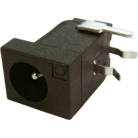 Cliff DC 10LP Laagspannings connector Bus, inbouw horizontaal 4 mm 2.1 Mm 1 stuk(s)