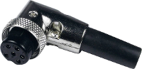 Cliff FC684225R Miniatuur DIN connector Bus, haaks Aantal polen: 5 Zilver 1 stuk(s)