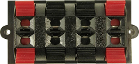 Cliff FE6930 Luidsprekerconnector Bus, inbouw verticaal Aantal polen: 4 1 stuk(s)