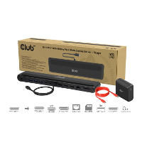 Club 3D 12 1 USB C Triple Display PD3.0 100W Docking Station + Charger dockingstation