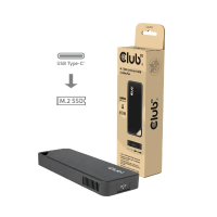 Club 3D CAC 2510 M.2 SSD behuizing met koelventilator externe behuizing