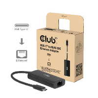 Club 3D CAC 2531 USB C naar RJ45 10G Ethernet Adapter