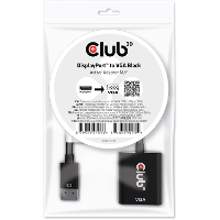 Club 3D DisplayPort 1.1 Naar VGA actieve adapter