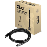 Club 3D Mini DisplayPort > DisplayPort 1.4 (Female) verlengkabel 0,1 meter
