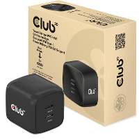 Club 3D Travel Charger PPS 45W GAN technology oplader