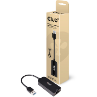 Club 3D USB A 3.2 Gen 1 naar RJ 45 2.5Gbps adapter