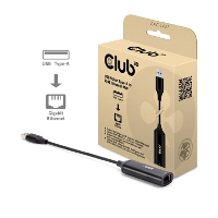 Club 3D USB A naar RJ45 Ethernet 5Gbps adapter