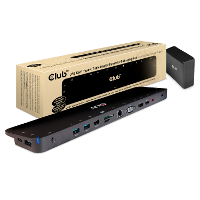 Club 3D USB C 3.2 Gen1 Triple Display Dynamic PD Charging Dock 100W dockingstation