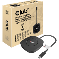 Club 3D USB C 3.2 Hub met DisplayPort 1.4