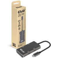 Club 3D USB C Gen2 naar 2x USB A + 2x USB C HUB USB 3.2 Gen 2
