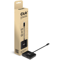 Club 3D USB C (male) naar Dual HDMI (female) 4k/60HZ MST Hub hdmi splitter CSV 1556