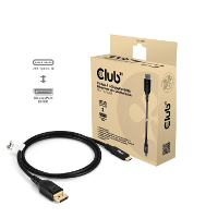 Club 3D USB C naar DisplayPort DP80 bidirectioneel adapter