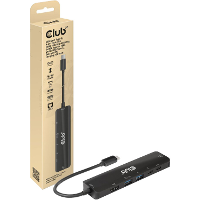 Club 3D USB Gen1 Type C 6 in 1 Hub dockingstation