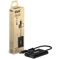 Club 3D USB Gen1 Type C/ A to Dual HDMI (4K/30Hz) / VGA (1080/60Hz) adapter