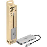 Club 3D USB C Gen2 > 4x USB A 10Gbps usb hub