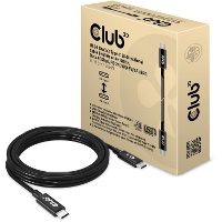 Club 3D USB4 Gen3x2 Type C Bi Directional kabel, 3 meter