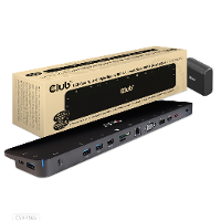 Club3D 4K ChargingDock USB C USB C dockingstation Geschikt voor merk (dockingstation): Club 3D USB C Power Delivery