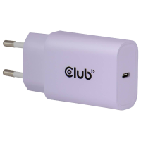Club3D CAC 3025 USB oplader 30 W USB C stekker USB PD 3.0 Lila Binnen USB Power Delivery (USB PD)