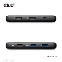 Club3D CSV 2551 USB C dockingstation