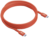 Club3D USB C kabel USB 2.0 USB C stekker 3.00 M Oranje CAC 1513