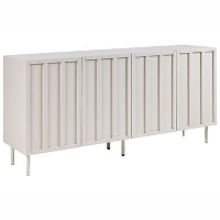 CLUNES   Dressoir   Lichtbeige   MDF