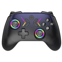 CM 618 Draadloze bluetooth 5.3 Gamecontroller met Hall Effect joysticks en triggers RGB verlichting Mechanische knoppen