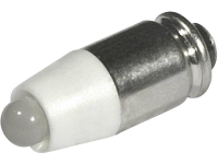 CML 1512525L3 LED signaallamp Warm wit T1 3/4 MG 12 V/DC, 12 V/AC 1260 mcd