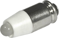 CML 1512535L3 LED signaallamp Warm wit T1 3/4 MG 24 V/DC, 24 V/AC 1260 mcd