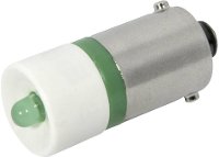 Cml 18602351 Led Lamp Ba9s Groen 24 V/dc, 24 V/ac 2250 Mcd