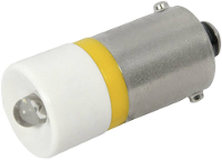 CML Innovative Technologies 18606232 LED signaallamp Geel BA9s 230 V/AC 110 mcd