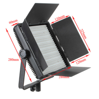Cn 600sa 600 Led Photo Studio Light 3200 5400k Dimming Lamp