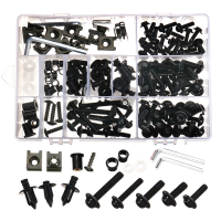 Cnc Alloy Motorcycle Complete Fairing Bolt Bodywork Screws Nuts Kit For Kawasaki