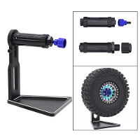 CNC Aluminium 12mm 17mm Hex Wielen Balanseren Gereedschap voor 1/10 1/8 1/7 RC auto's Dynamische Balans Ondersteuning Ba