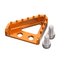 Cnc Billet Rear Brake Pedal Step Plate Tip For Enduro Motocross Ktm 125 530 Xcf