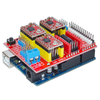 Cnc Shield V3 3d Printer Expansion Board+a4988 Driver+uno R3
