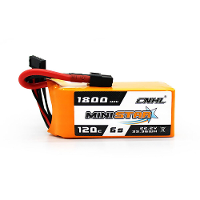 CNHL MiniStar 22.2V 1800mAh 120C 6S LiPo batterij XT60 stekker voor RC Drone FPV Racing