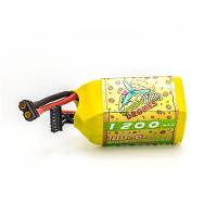 CNHL Pizza serie 22.2V 1200mAh 100C 6S LiPo batterij XT60 stekker voor RC Drone FPV Racing