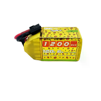 CNHL Pizza Serie 22.2V 1200mAh 120C 6S LiPo Batterij XT60 Plug voor RC Drone FPV Racing