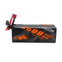 CNHL Racing Series 14.8V 5600mAh 120C 4S LiPo Batterij T Dean Plug voor 1/10 1/8 Schaal RC Auto