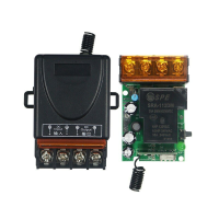 433Mhz High Power Draadloze Afstandsbediening Schakelaar AC220V 30A 150M voor Waterpomp Lamp Controle