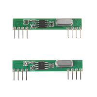 Hoge Gevoeligheid VRAAG RF Radiofrequentie Module Superheterodyne Draadloze Ontvangende Module 315 MHz / 433 MHz RXB18
