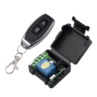 Opgewaardeerd 433 MHz DC12V enkelkanaals klein formaat toegangscontrolesysteem Voeding LED lampschakelaar met zender