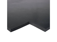 COBA Europe IRS00003C Standard mit Einlage Industriële loper (b x h) 1.4 M x 5 mm (Stukgoed) Zwart