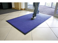 COBA Europe PP020003 Afloopmat Entra Plush blauw (l x b) 1.8 M x 1.2 M 1 stuks