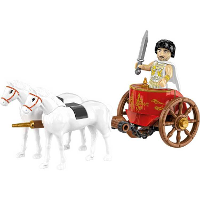 COBI Imperium Romanum   Romeinse strijdwagen Constructiespeelgoed